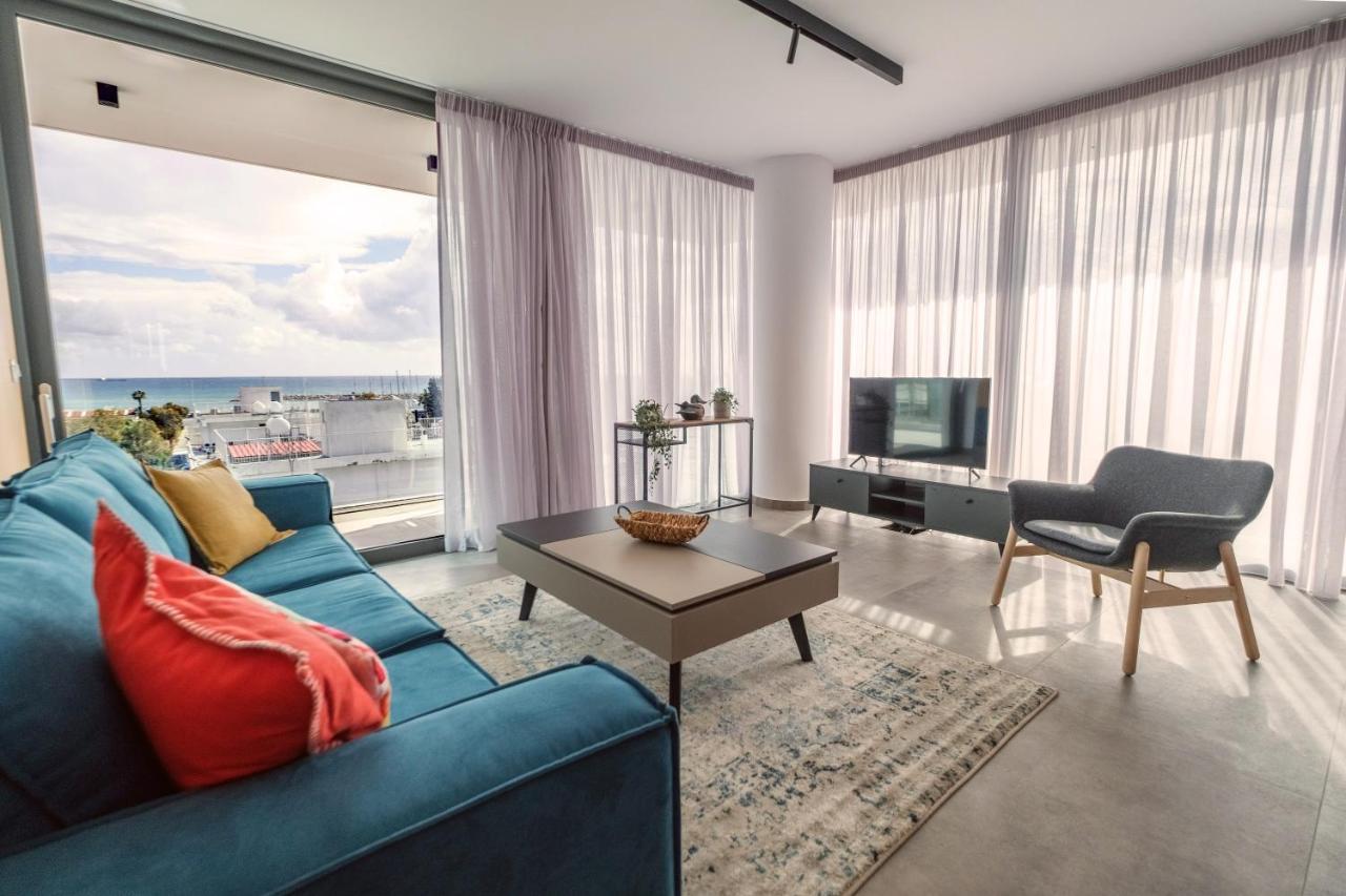 Gaia Seaview Apartment 1 Larnaca Extérieur photo